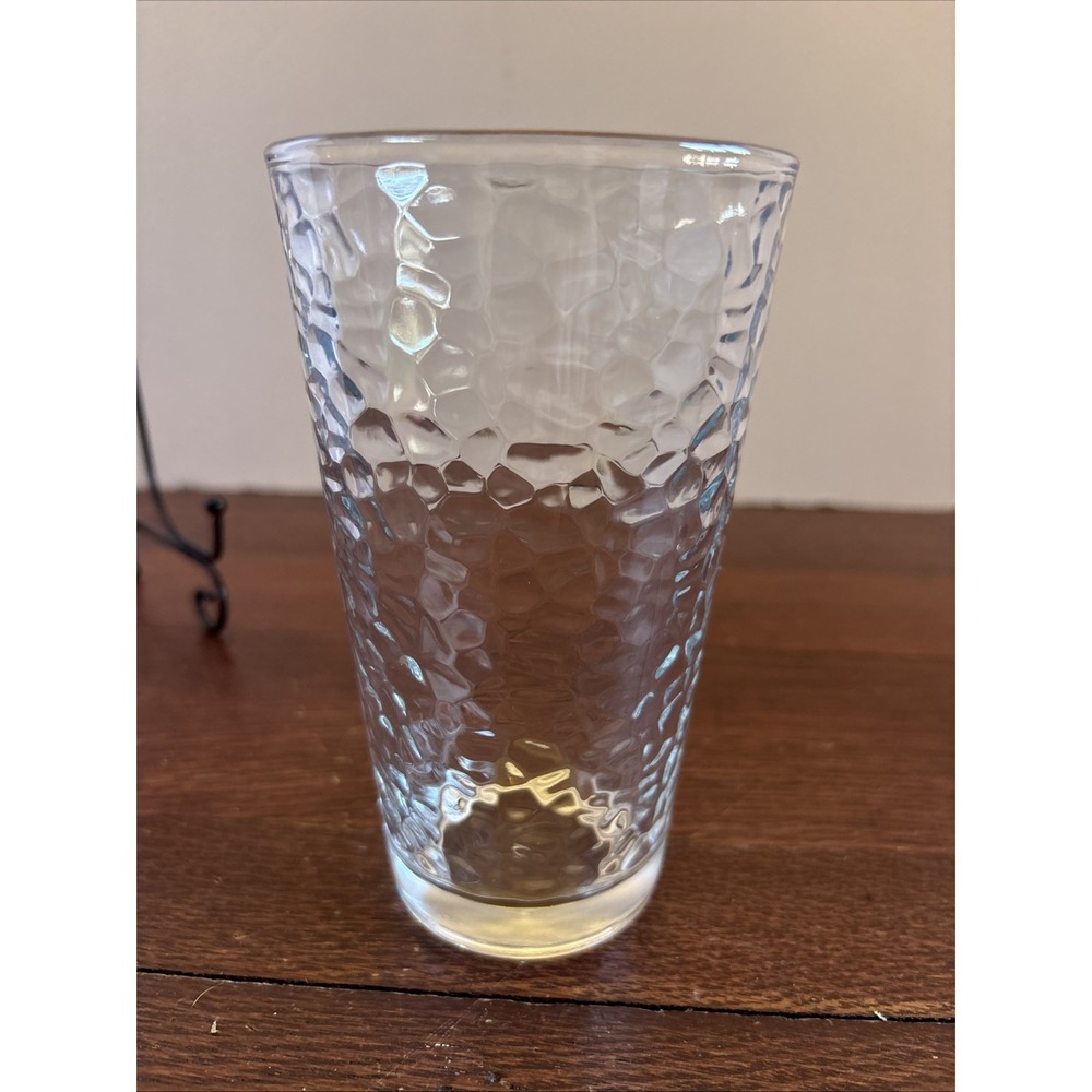 Libbey‎ Annesdale Pebbled Optic Glass Tumbler Iced Tea Glass 16oz. Replacement
